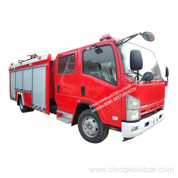 3.5ton ISUZU QL11109KARY Water Fire Truck Euro4